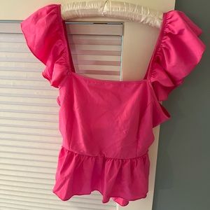 Cute pink top